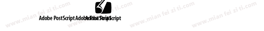 Adobe Corporate ID M字体转换
